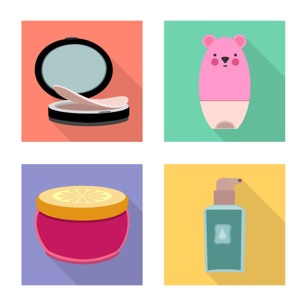 孤立对象美容和化妆符号图片下载