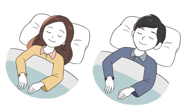 上床睡觉，闭上眼睛图片下载