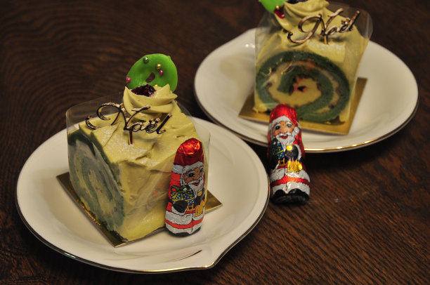 圣诞巧克力和圣诞酥饼图片下载