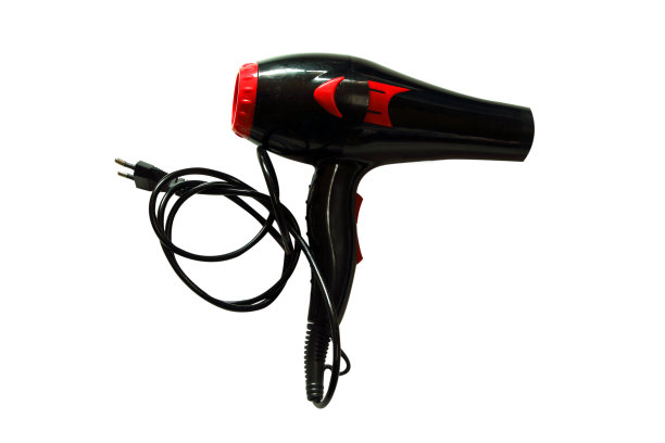 电吹风孤立在白色背景上。图片下载