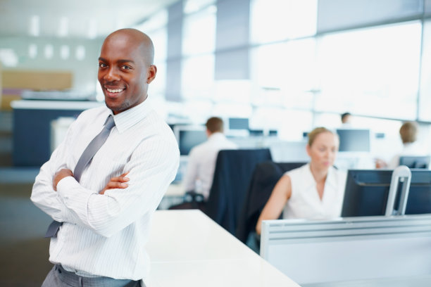 自信的办公室经理图片下载