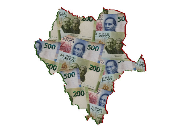 背景商业，经济和金融在杜兰戈州，墨西哥图片下载