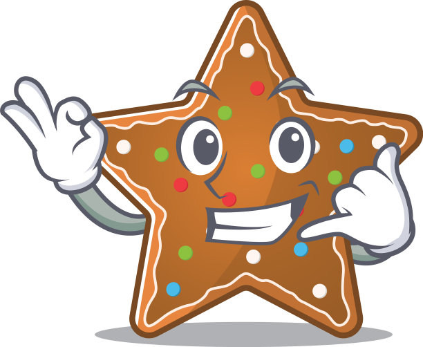 叫我滑稽姜饼明星吉祥物图片图片下载