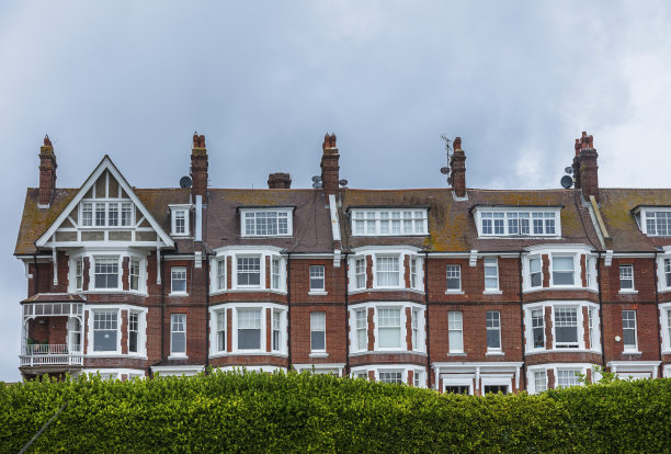 典型英式住宅，英国图片下载
