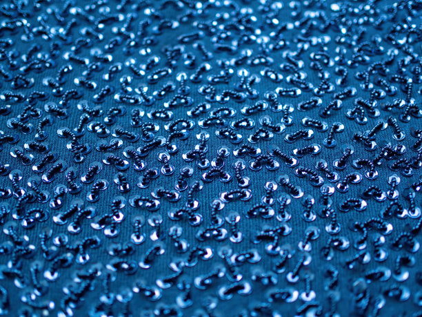 手工珠绣服装设计图案图片下载