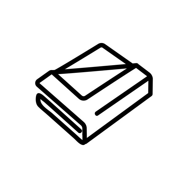 毛巾设置图标矢量轮廓插图图片下载