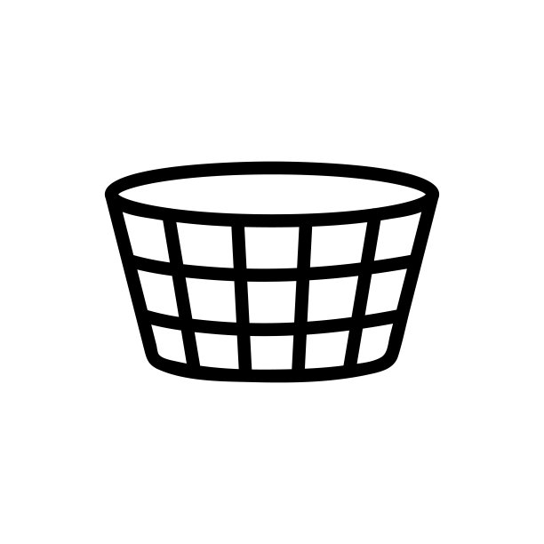 小笼清洁图标矢量轮廓插图图片下载