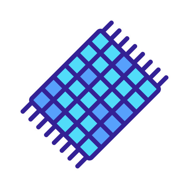 未精制的毛巾图标矢量轮廓插图图片下载