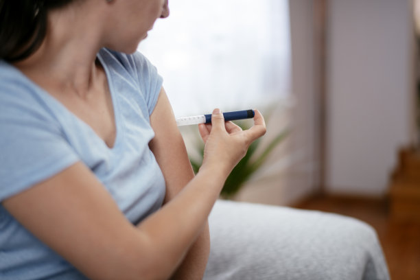 注射用胰岛素笔库存照片图片下载