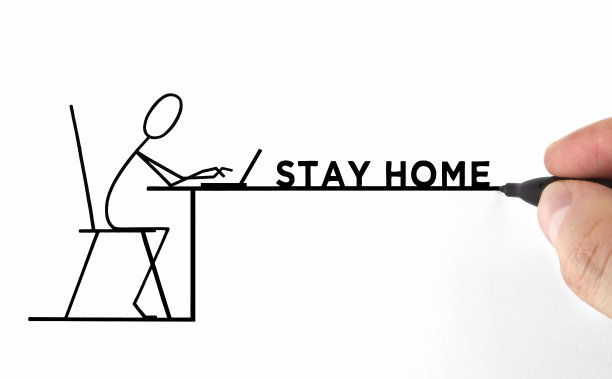 呆在家里画画图片下载