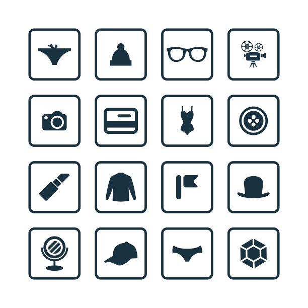 配件图标通用套装图片下载