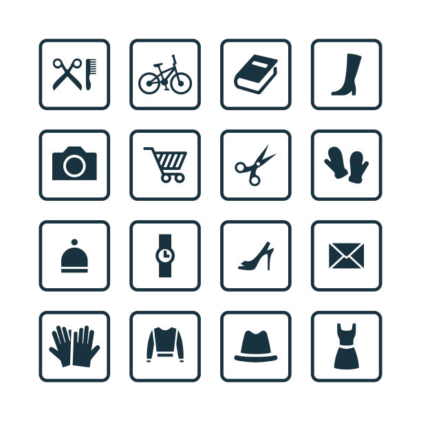 配件图标通用套装图片下载