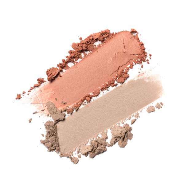 破碎的彩色眼影作为化妆品美容产品的样品图片下载