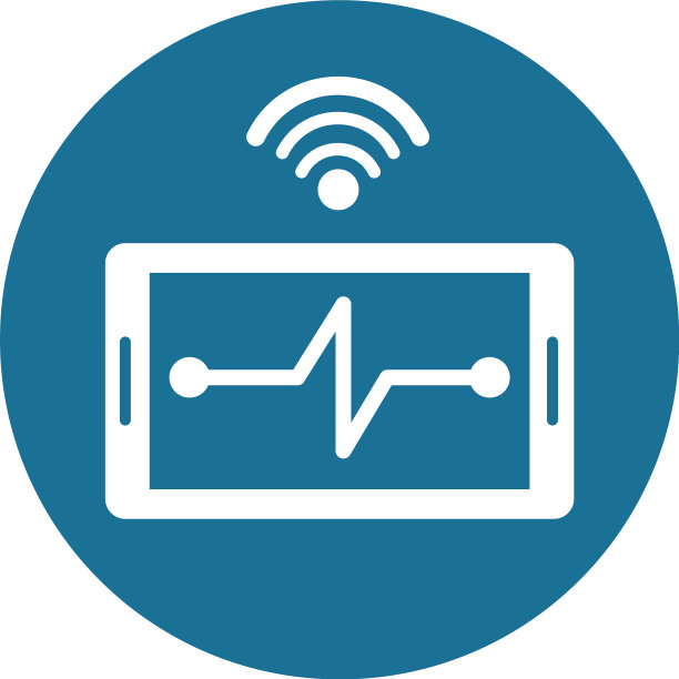 带有WiFi信号的智能手机设备图片下载