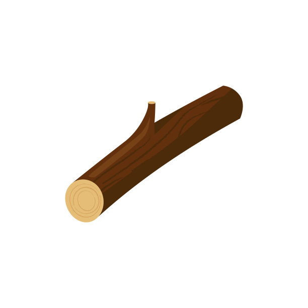 木制的日志说明。树干,柴火图片下载