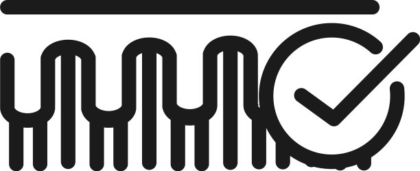 床垫舒适柔软的纺织品检查标志图片下载