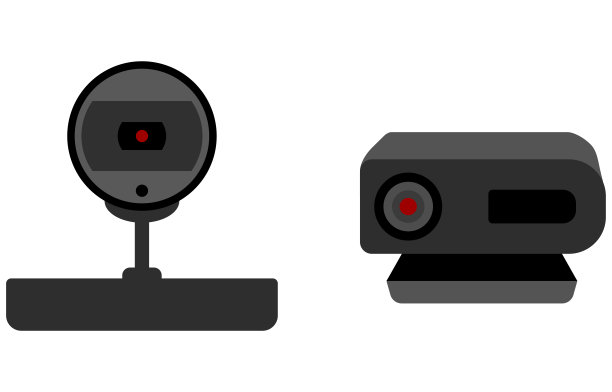 说明安装类型的网络摄像头素材图片