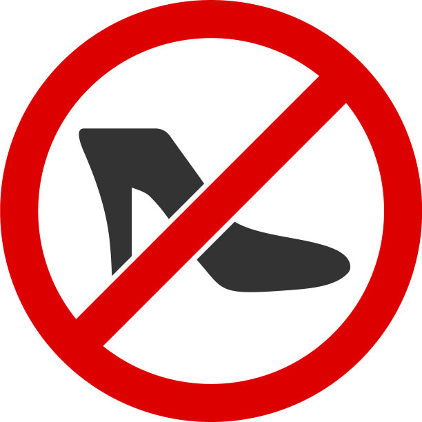 平底无女鞋图标图片下载