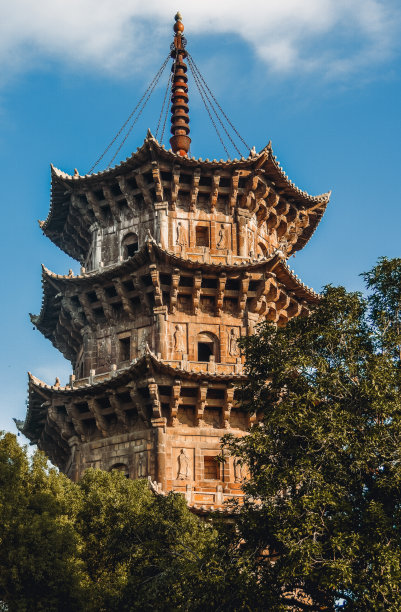 泉州开元寺东西塔图片下载