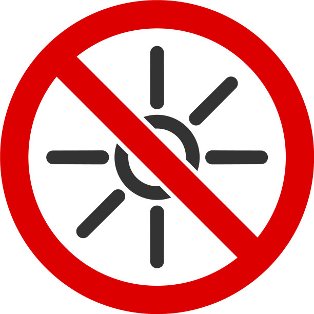 平无日光图标图片下载