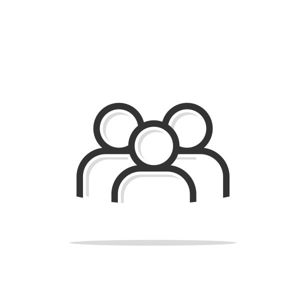 员工图标标识模板插图设计。向量EPS 10。图片下载