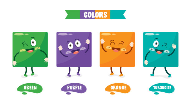 为儿童教育收集颜色图片下载