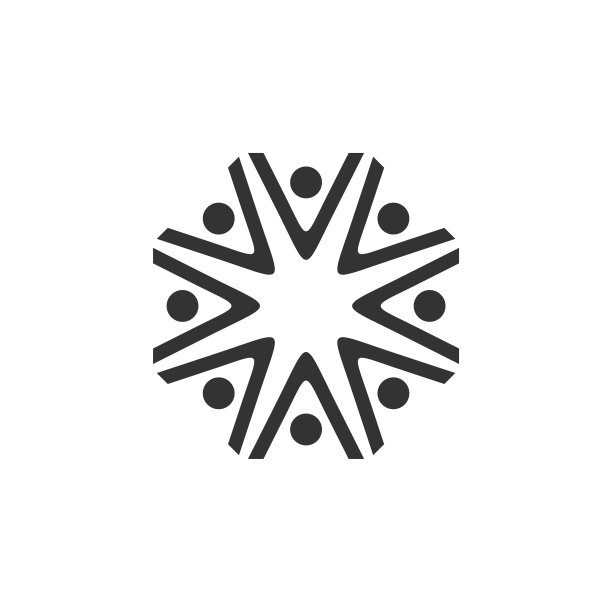 圆星线装饰标志模板插图设计。向量EPS 10。图片下载