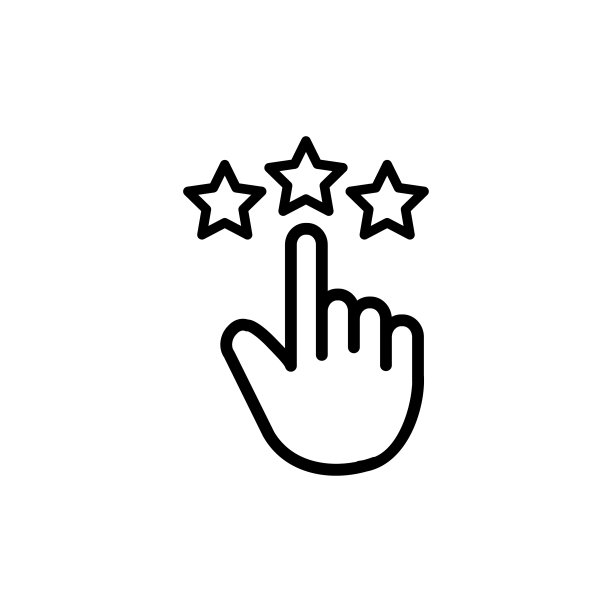 评级图标平面矢量模板设计流行图片下载