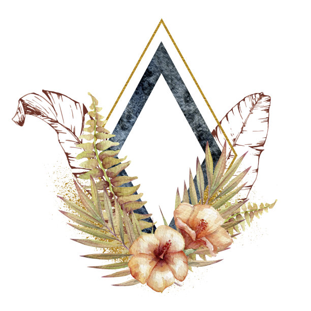 菱形与芙蓉图片下载