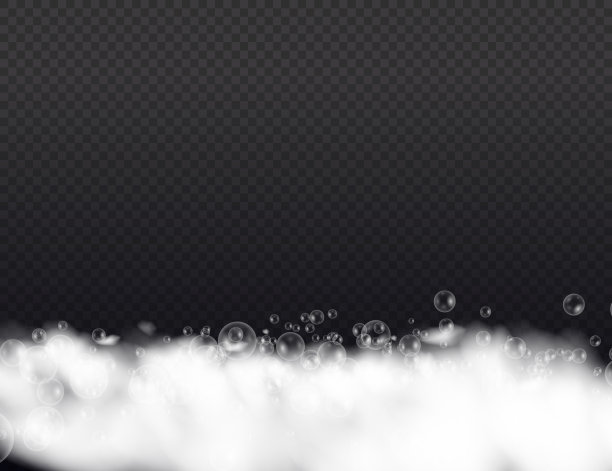 沐浴液泡沫。图片下载