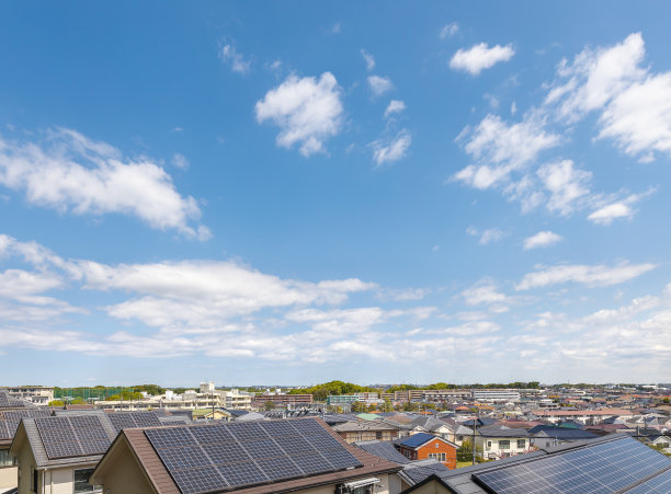 横滨郊区的住宅区图片下载