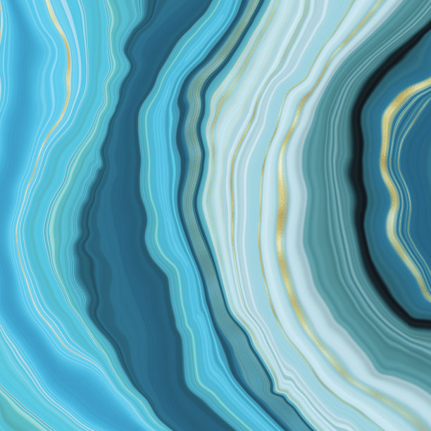 摘要蓝绿色玛瑙背景图片下载