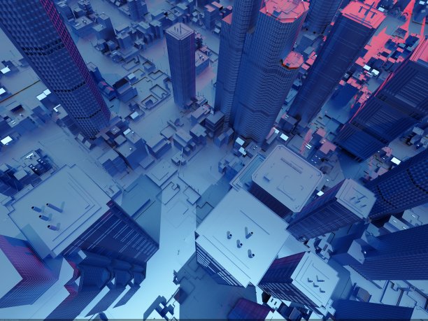 图形的城市。图片下载