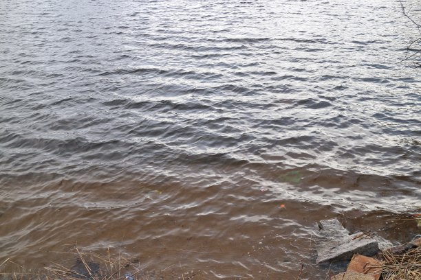 湖边的小浪图片下载