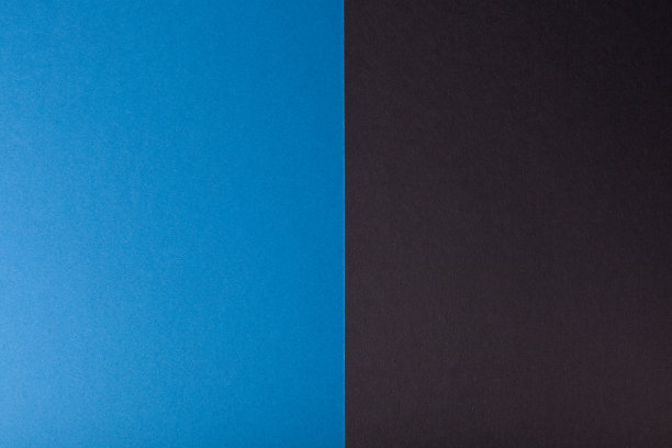 蓝色和黑色的纸底色，纹理。图片下载