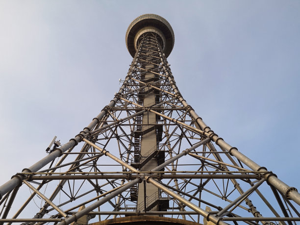 辽宁营口镜湖公园电视塔图片下载