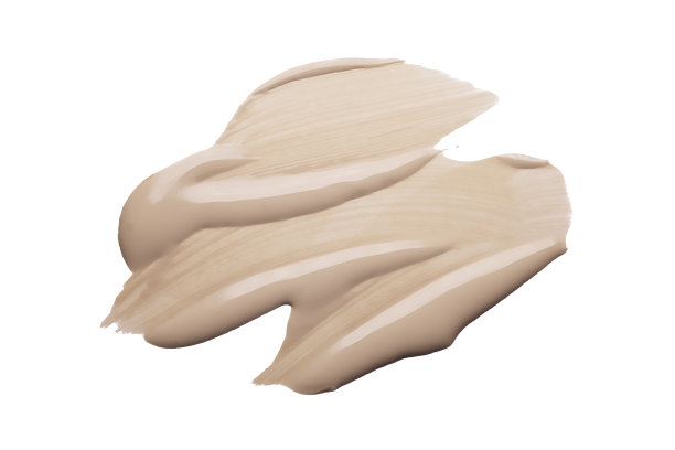 粉底涂抹bb cc霜粉在白色孤立的背景上图片下载