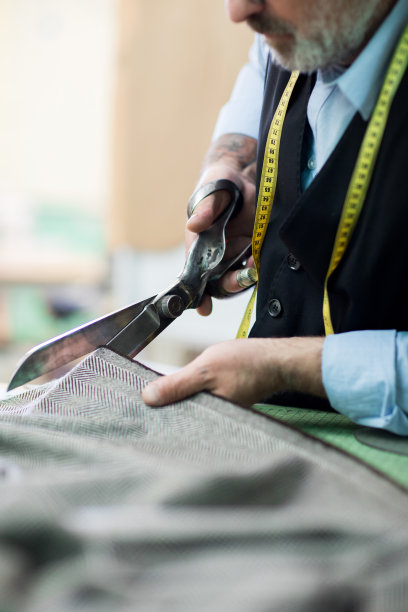 用剪刀做裁缝图片下载