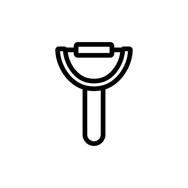 水果清洗装置图标矢量轮廓插图图片下载