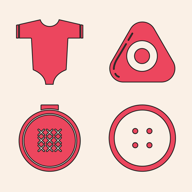 缝制衣服的纽扣图片下载