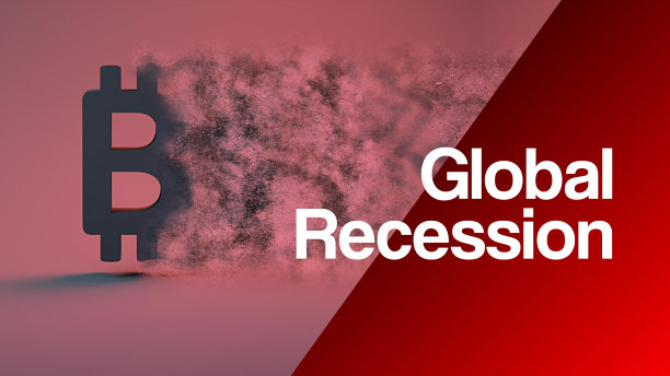 新冠肺炎经济衰退概念背景素材图片