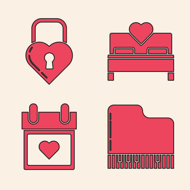 将大钢琴城堡设置成心形图片下载