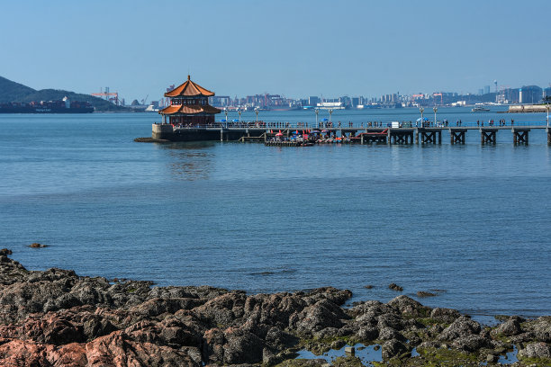 青岛栈桥图片下载