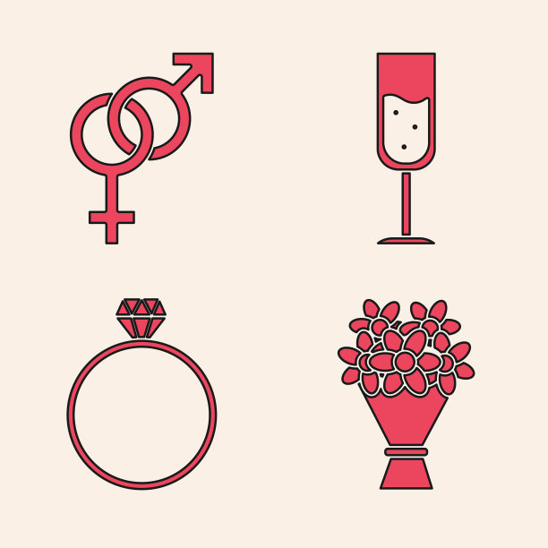 集花束鲜花性别玻璃香槟图片下载