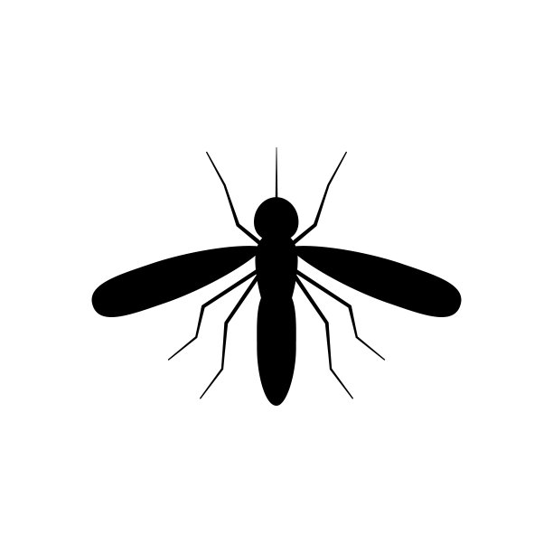 蚊子图标矢量图图片下载