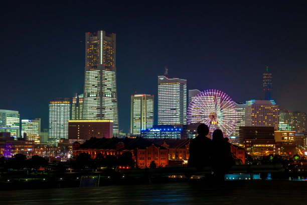 横滨的全景图片下载