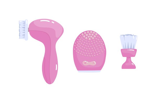 面部清洁刷图片下载