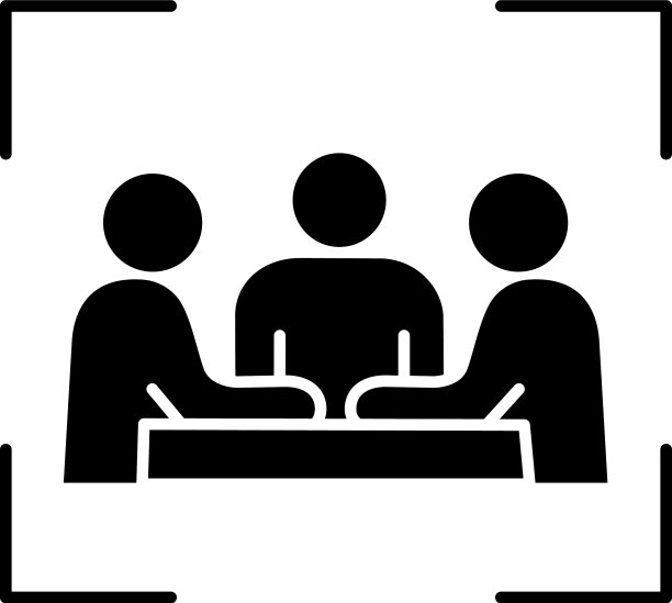 合作伙伴，投资者，商人，字形图标图片下载