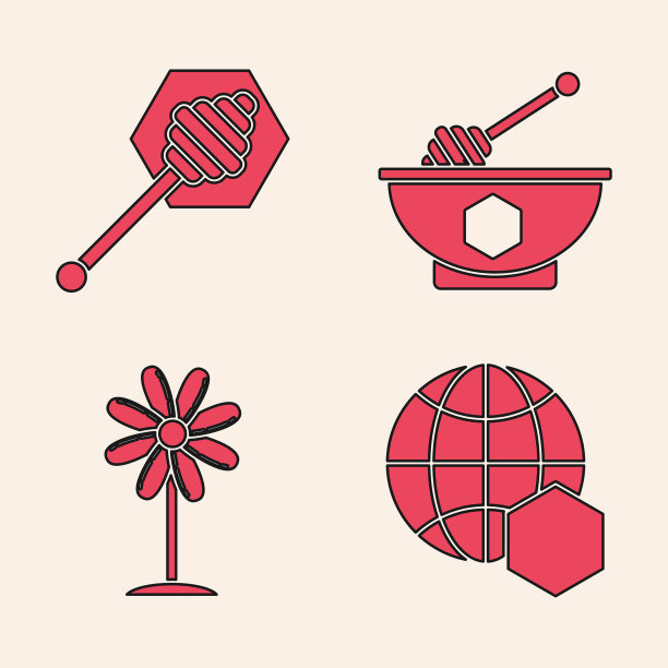 设置蜂巢地图世界蜂蜜斗棒图片下载