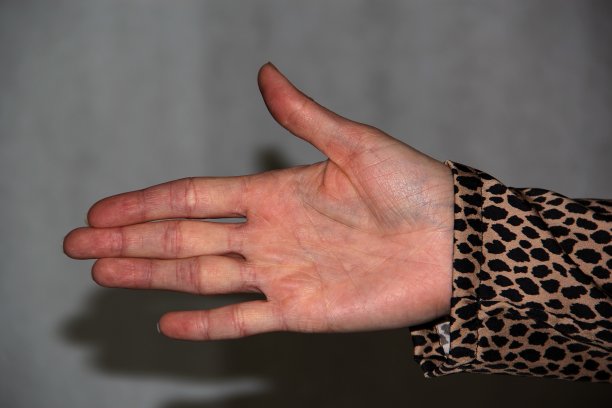 看女孩的手掌图片下载